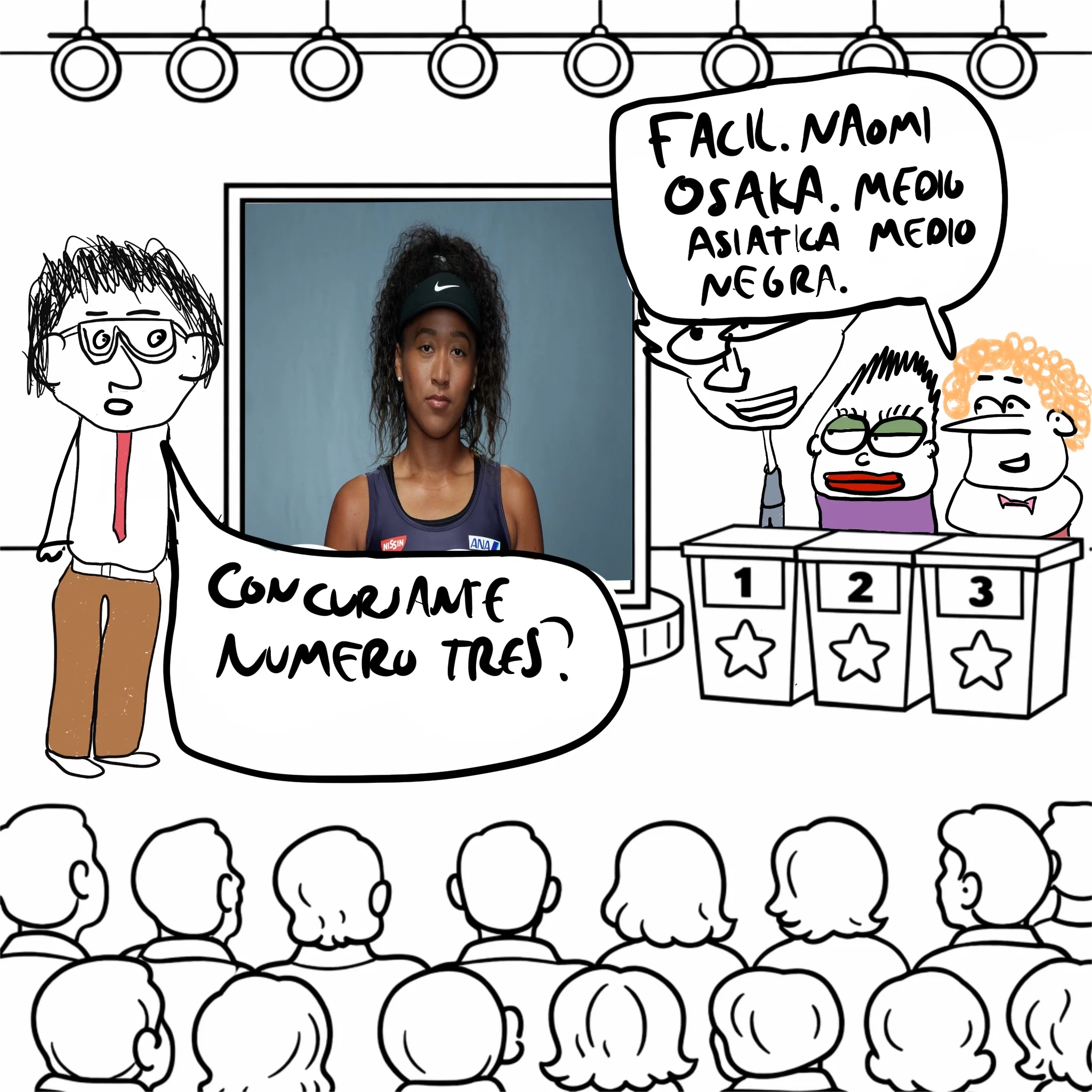 de que raza es esta persona